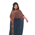New Design African Evening Dresses Abbaya Arabic Two-piece Elegant Evening Dresses Rhinestone African Clothing Uk