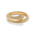 Milskye Personality Fashion Fine Jewelry for Women 925 Silver 18k Gold Tail Contact Snake Rings