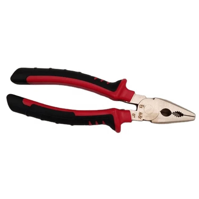 Oak Brand Non Sparking Tools Aluminum Bronze 6" Combination Plier With Plastic Handle  High-quality Made in China