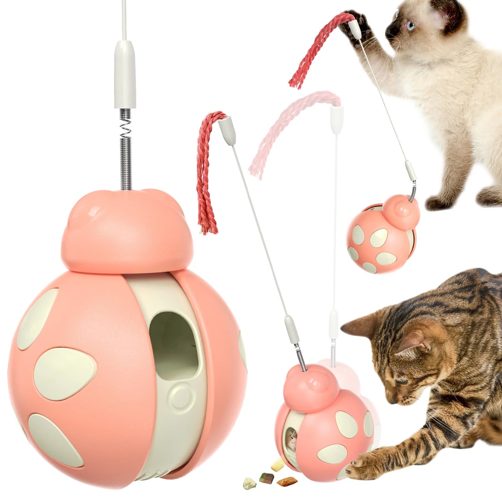 Wholesale Eco-Friendly Small Size Plastic Tumbler Hot-Selling New Interactive & Movement Pet Toy for Dogs Pet Supplies Factory