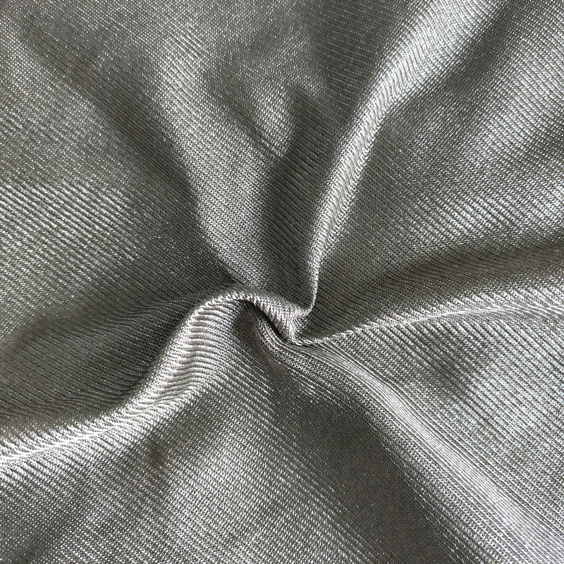 100% Silver Fiber Emi Shielding Anti Radiation Anti Bacterial Material Block signal Silver Fiber Fabric