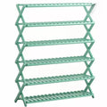 Modern Living Room Dormitory Multi-layer Space-saving Portable Installation-free Folding Storage Wooden Shoe Rack