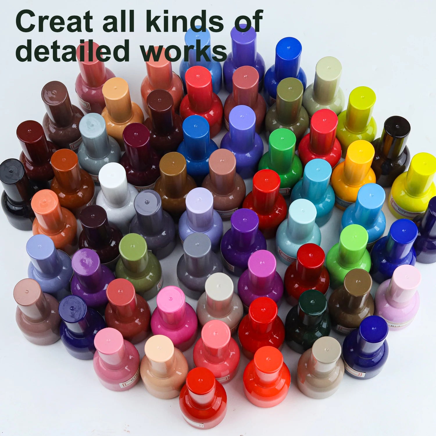 KUDAN Gel Nail Polish Long Lasting Soak Fluorescent Gel Nail Polish Set with Logo Non-Toxic Eco-friendly UV LED Nail Polish