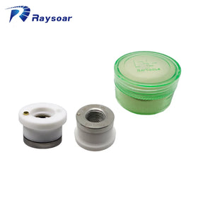Raytools Original D19.5 M8 Fiber Laser Ceramic Ring 120572008B Nozzle Holder for BT240S/BMH110/BMH111-3D Laser Cutting Heads