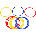 LXY-155 Wholesale 16\" Speed Football Training Agility Rings Durable 12pcs Set with Carry Bag
