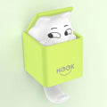 Heavy Load Self-Adhesive Hooks for Kids Girls Kitchen Bathroom RK-W24 Wall Mounted Cute Cat Hooks