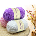 100% Polyester Top Ranking Soft Fancy Yarn Velvet Chenille Yarn for Crochet Bag Sweater