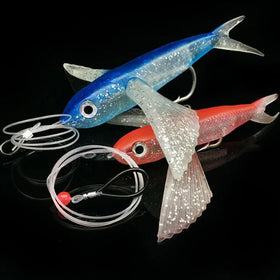17cm 21cm Flying Fish Lure Baits Tuna Lure