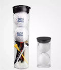 Custom Durable Transparent PC Plastic Various Diameter Lipstick Flip Top Screen Printed Customizable Size Tube Package Cover