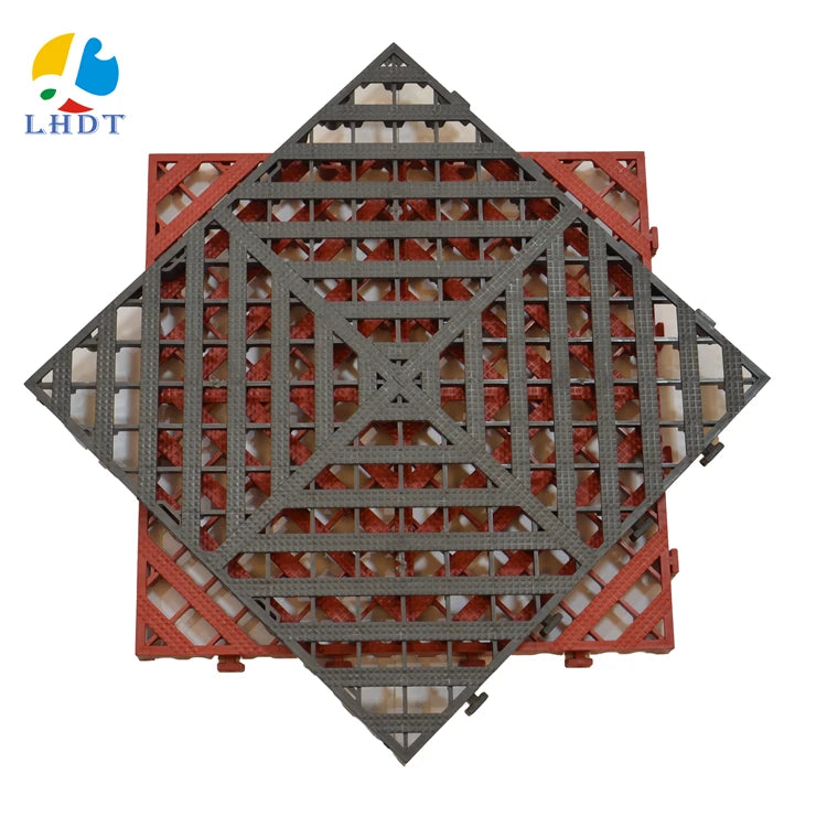 Non-slip Plastic Splicing Grille Floor Mats Easy to Install Balcony 4S Shop Lattice Garage Home Indoor Corner Plastic