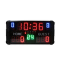 Electronic LED Digital Eco-Friendly Black ABS Material Cricket Scoreboard for Basketball Training