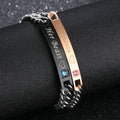 European American Popularity Stainless Steel Cuff Bracelet Jewelry Personality Couples Trendy Unisex Anniversary Yunse