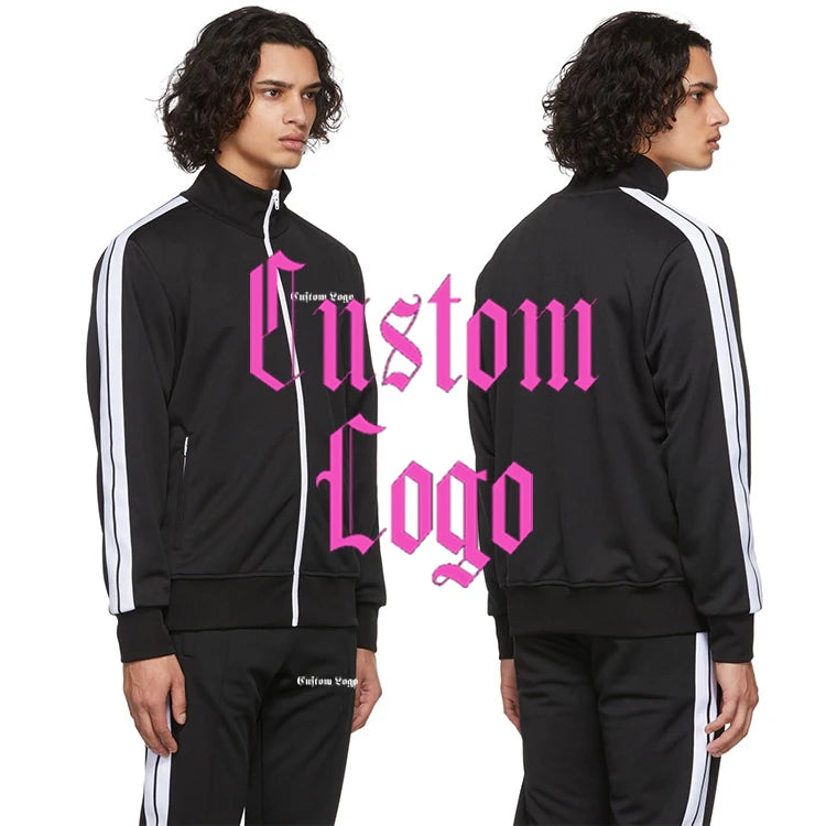 Wholesale Custom Design Your Own Jogging Wear Blue Men Clothes Sweat Suits Gym Sport Tracksuits Set for Men