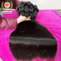 Cheap Raw Indian Cuticle Aligned Bone Straight Human Hair Bundles Human Hair Brazilian Double Weft Virgin Human Hair Bundles
