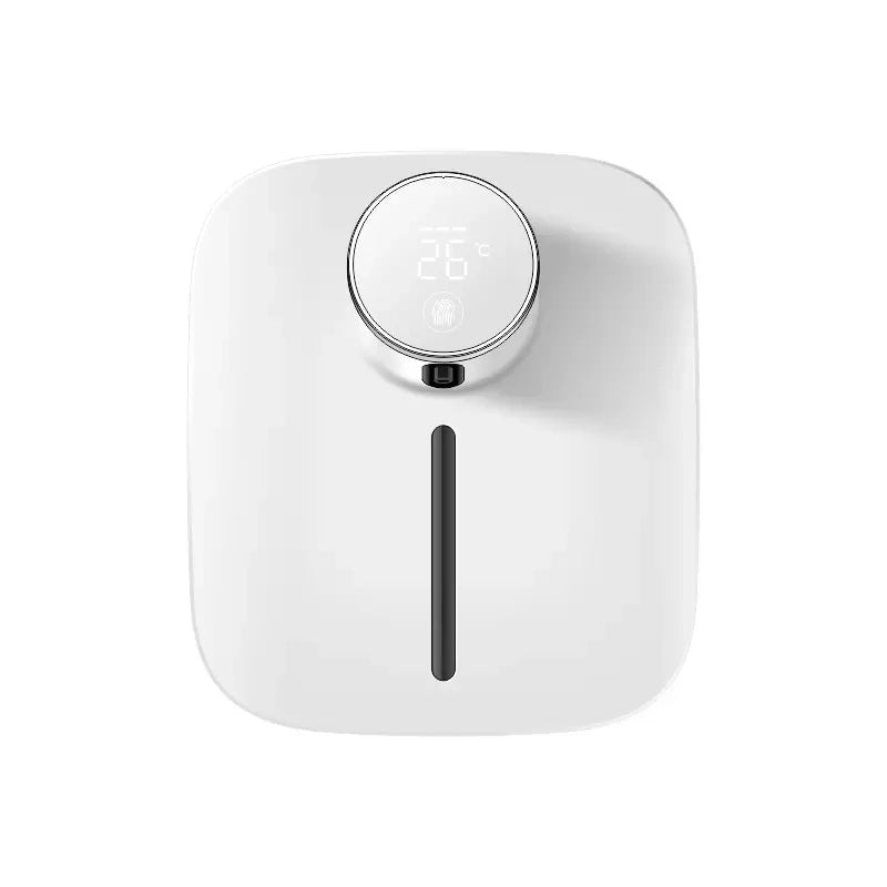 Foam Soap & Shampoo Dispenser with Digital Temperature Sensor Automatic Dispensing Contemporary Design for Kitchen & Home Use