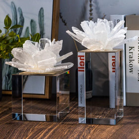 Creative Power Modern Natural Stone and Crystal Home Decor Adornment