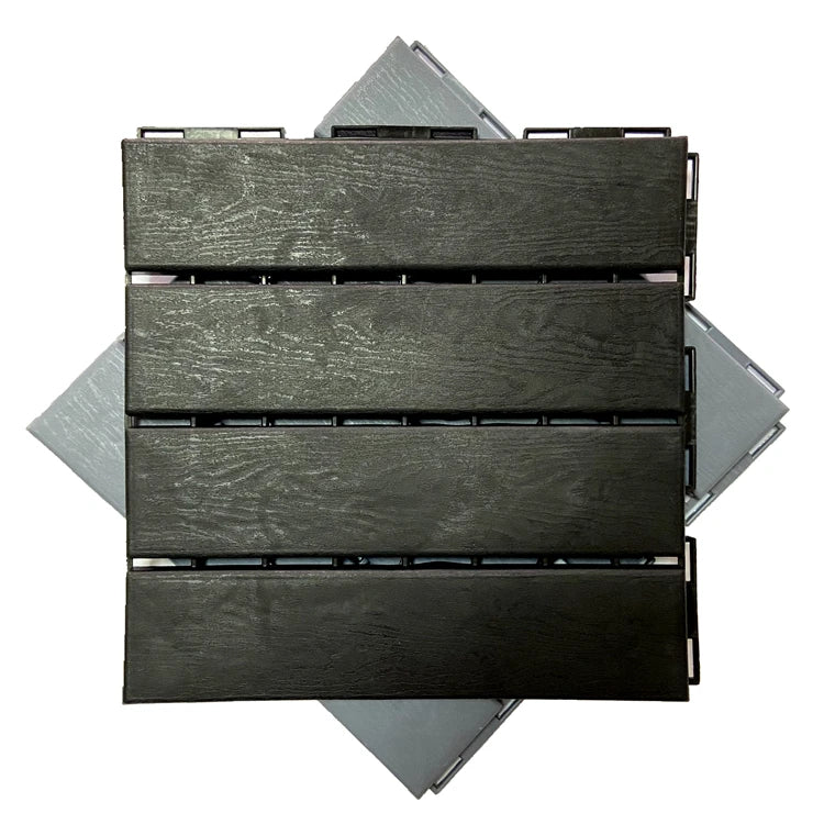 Outdoor Patio Flooring All Weather Use Patio Floor Decking Tiles for Porch Poolside Balcony Backyard Floor DDP Service