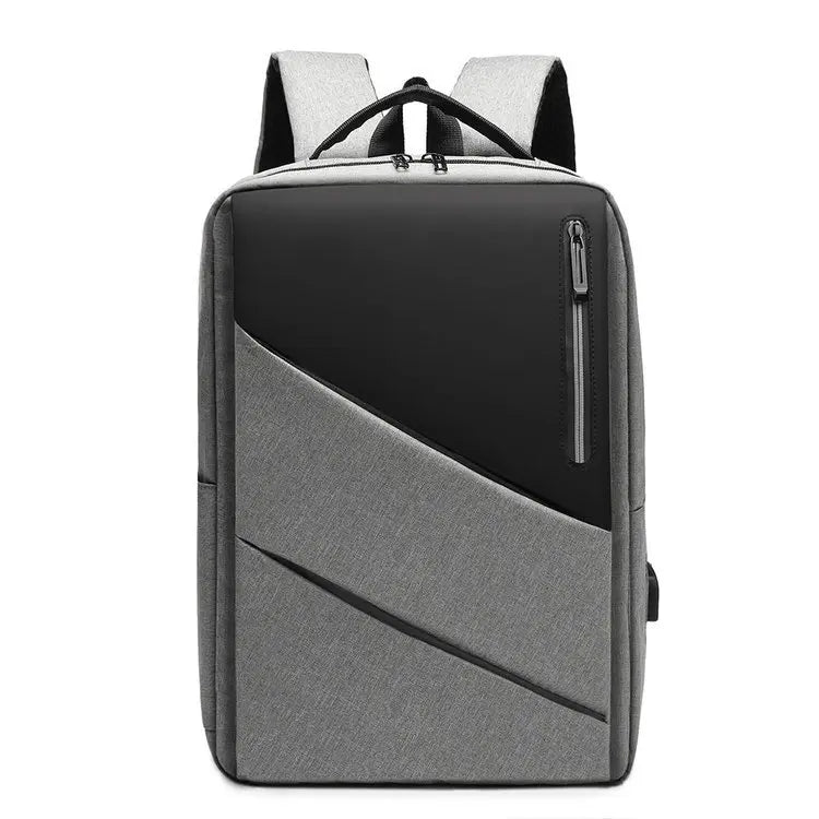 Hot Sales New Design Large 15.6inch Men Travel USB Charge Port Business Leisure Laptop Backpack
