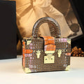 Fashion Genuine Leather Designers Women's Shoulder Bags3 in 1 Bag Handbags for Women 2025 Luxury Designer Genuine Leather
