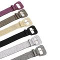 RTS 37mm Wide Fashion Bling Bling Women's PU Waist Jeans Belt With Plastic Pin Buckle 6 Colors