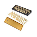 Cnc Custom Mechanical Keyboard Frosted Polycarbonate Keyboard Case Machining Prototype Anodize/Sandblasting/Pvd/E-White Service