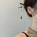Chinese Style New Chinese Calligraphy Butterfly Hairpin Temperament Delicate Chockstick Butterfly Calligraphy Hairpins