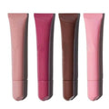 Factory Stock 10ml 15ml 20ml Pink Lipstick Squeeze Hose Oblique Cap Screw Plastic Cosmetic Packaging Materials Offset Printing