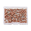 500 Pcs/pack Art Deco Rose Gold Pins