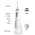 Tooth Care 230ml Water Tank Waterproof Portable Tooth Cleaner Dental Flosser Water Dental Water Jet Oral Irrigator