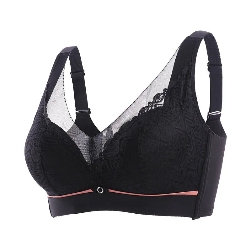 The New Busty Push-Up Adjuster Is Thin and Underwire Free Siil Large Sizes Women Underwear