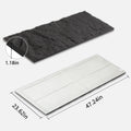 KASARO Multifunctional Interior Artificial Rock Veneer Cladding Exterior 3D Decoration Stone Lightweight Pu Wall Panel