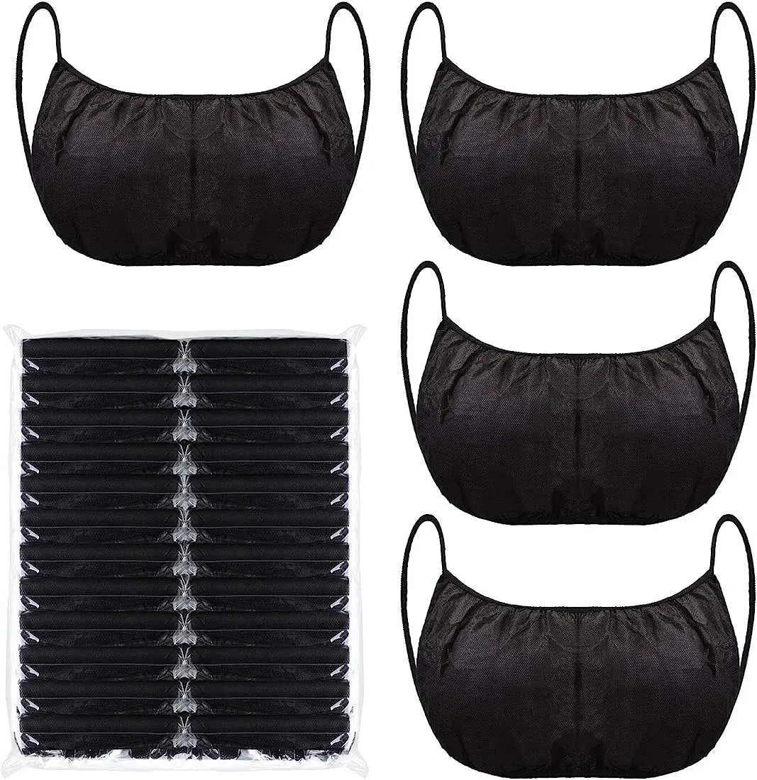 Disposable Bras and Panties Women Disposable Underwear Spa Bikini Thong Panties Sunless Spray Tan Top Underwear