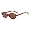 GLT6705 Slim Frame Trendy Fashion Sun Glasses Custom Logo UV400 Fashion Eyewear Small Oval Acetate Polarized Sunglasses
