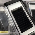 Cc 8-25mm Lash Trays Volume Velvet Cashmere Mink Black Lash Extensions Volume Trays Easy Make Fans Lash