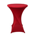 Wedding Cheaper Spandex Bar Table Covers Elastic Slipcovers Cocktail Stretch Table Cloths