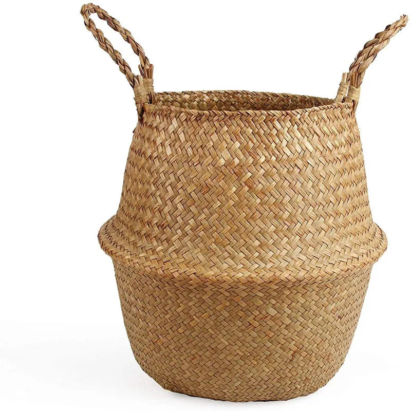 Wholesale High Quality Handicraft Best Seller Handmade Woven Wicker Plant Basket for Gift for Home Decor