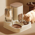 Factory Direct Supply Pet Food Feeder Drinking Bowl Large Capacity Pet Automatic Feeder Easy to Clean 4L for Dog and Cat