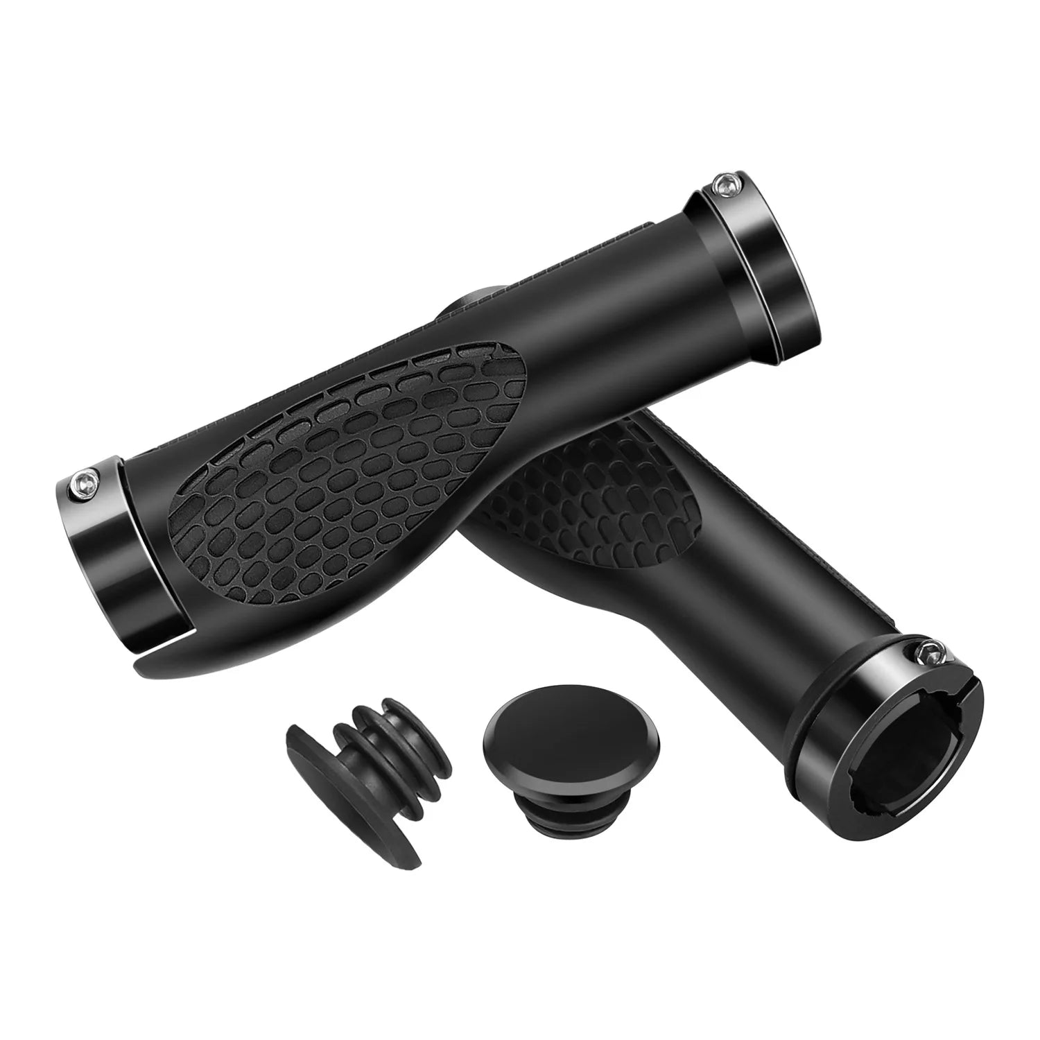 High Quality Soft Rubber Bicycle Handle Bar Grips for BMX Kids' Bikes & Cruisers with Lock-On