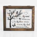Custom LED Photo Frame Table Lamp Rustic Wood Iron USB Decoration for Wedding Anniversary Birthday & Christmas 100% Wood Frames
