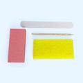 US Free Shipping 800Kits/Carton Nail Tools Professional Disposable 4Pcs Manicure Kit Pedicure Set for Nail Salon