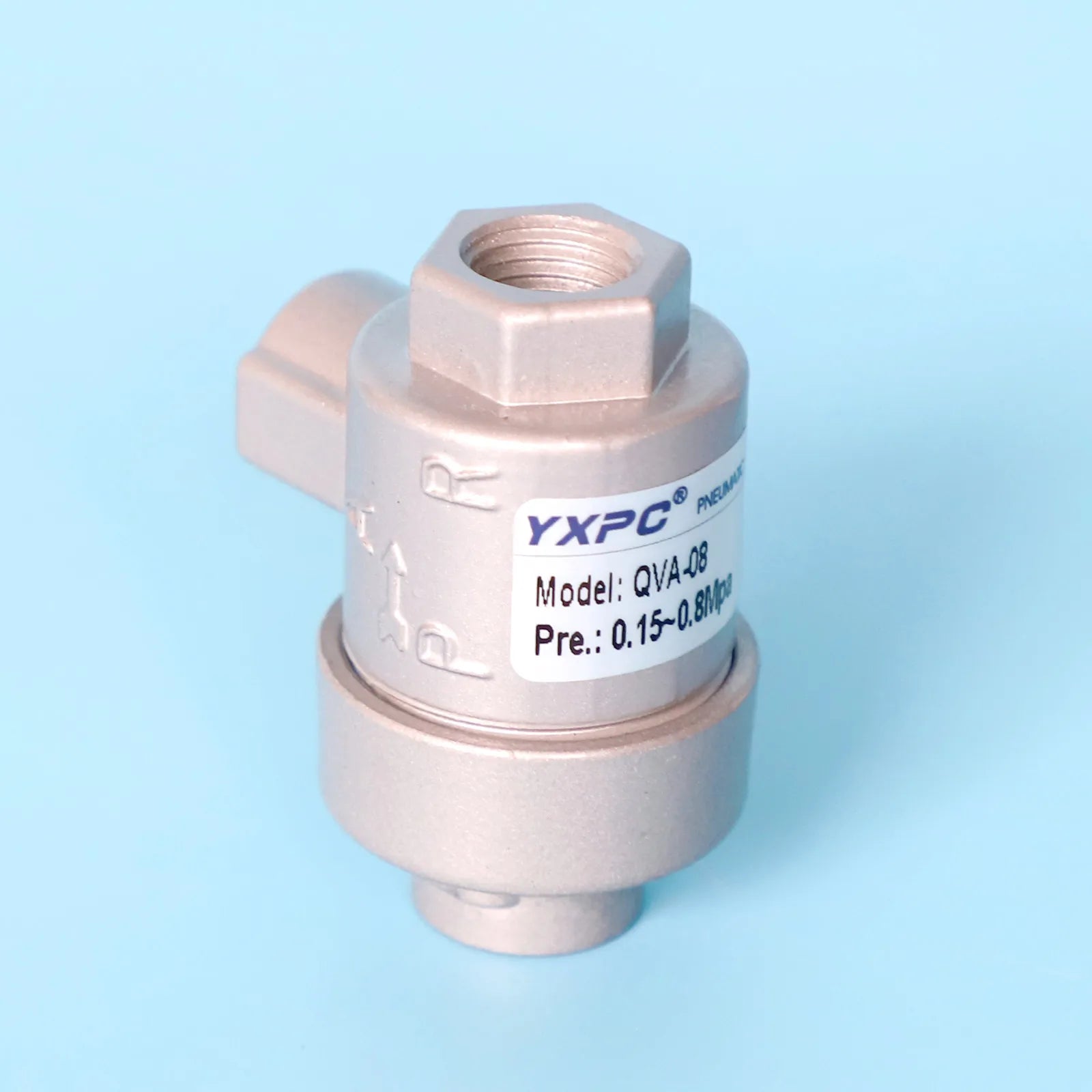 YXPC Aluminum QVA XQ Series Air Pneumatic Control Quick Exhaust Valve 1/4"