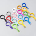 Fashion Durable & Eco-Friendly Colorful Plastic Lamp Shape Buckle Snap Hook Lobster Clasp for Bags
