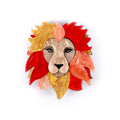 High Quality Custom Cute Lion Acrylic Brooch Hot Selling Cartoon Animal Costume for Men Women for Wedding Engagement Gifts