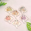 Luminous Jellyfish DIY Sticker Resin Beads for DIY Craft Projects Shoe Fashion Accessories Bag and Hat Personalization