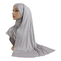 New Modal Cotton Mercerized Cotton Whole Hot Gold Diamond Malay Scarf for Ladies Head Scarflong Hijab Women Scarves