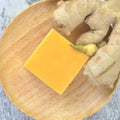 Customized Regular Size Vegan Brighten Whitening Dark Spot Remover Anti Acne Hand Made Turmeric Soap for Face and Body