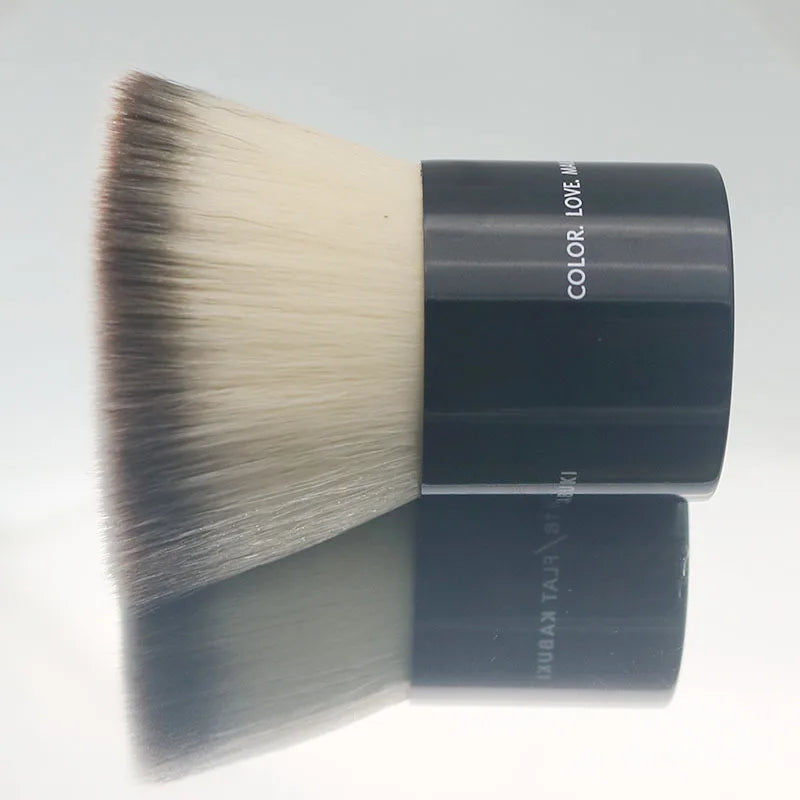 Single Flat Head Brush Colorful Powder Foundation Makeup Brushes Short Kabuki Cosmetics Makeup Brush