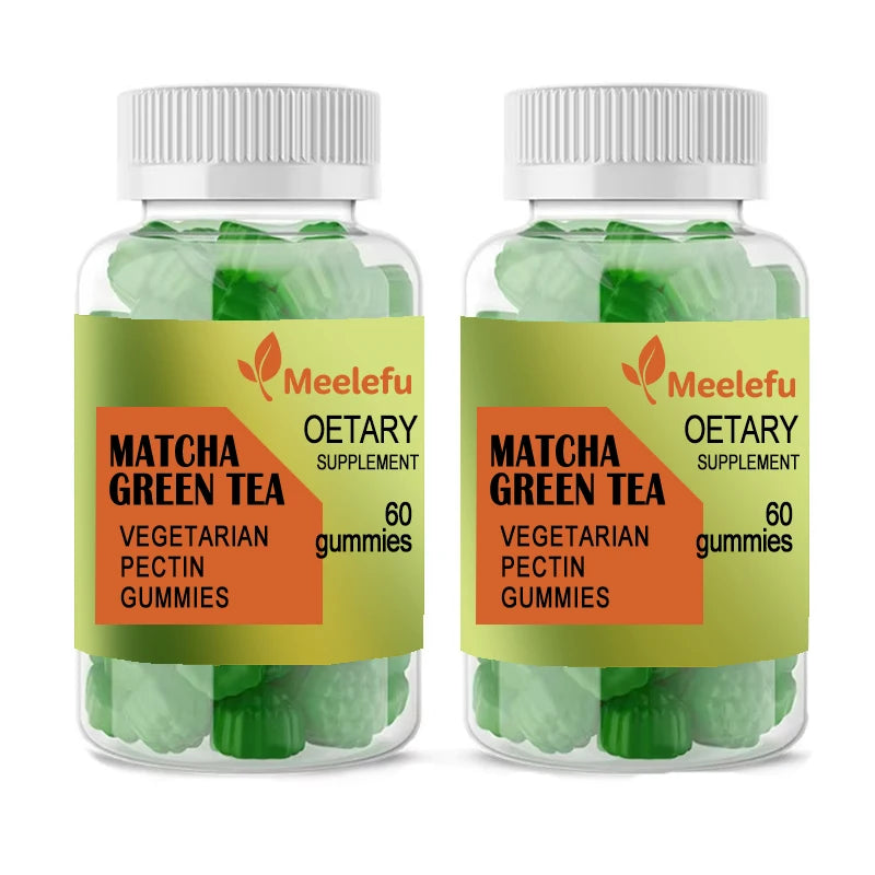 Metabolism Booster Amp Matcha Green Tea Extract Gummies With Egcg &amp;vitamin C