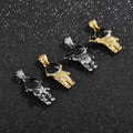 KALEN Hip Hop Casting Process Stainless Steel Jewelry Starry Astronaut Pendant for Necklace
