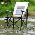 Outdoor Wear-Resistant High-Strength and Load-Bearing Adjustable Armchairs With Storage Bag